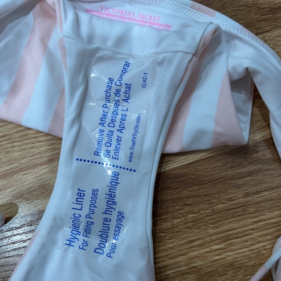 VICTORIA'S SECRET SWIM Pink Stripes Bikini - Picture 8 of 8
